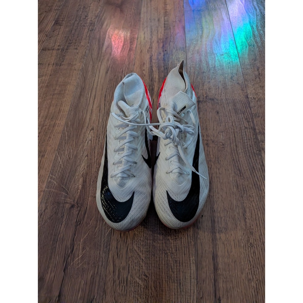 Nike Zoom Mercurial Superfly 9 Academy FG Soccer Cleats White Black DJ4977-600 8